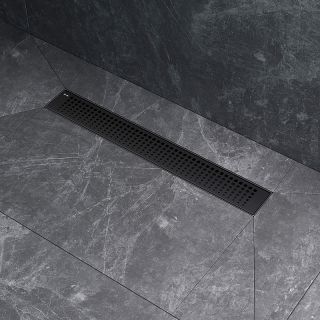 Душевой лоток AM.PM MasterFlow 50 W01SC-P11-050-01BM с Черной матовой решеткой Cut Gradient